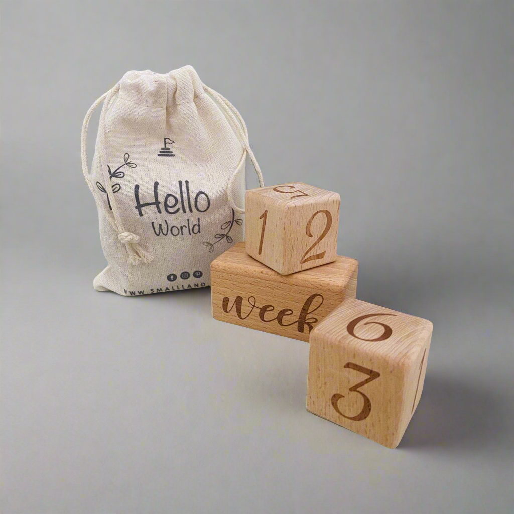 Baby Milestone Blocks