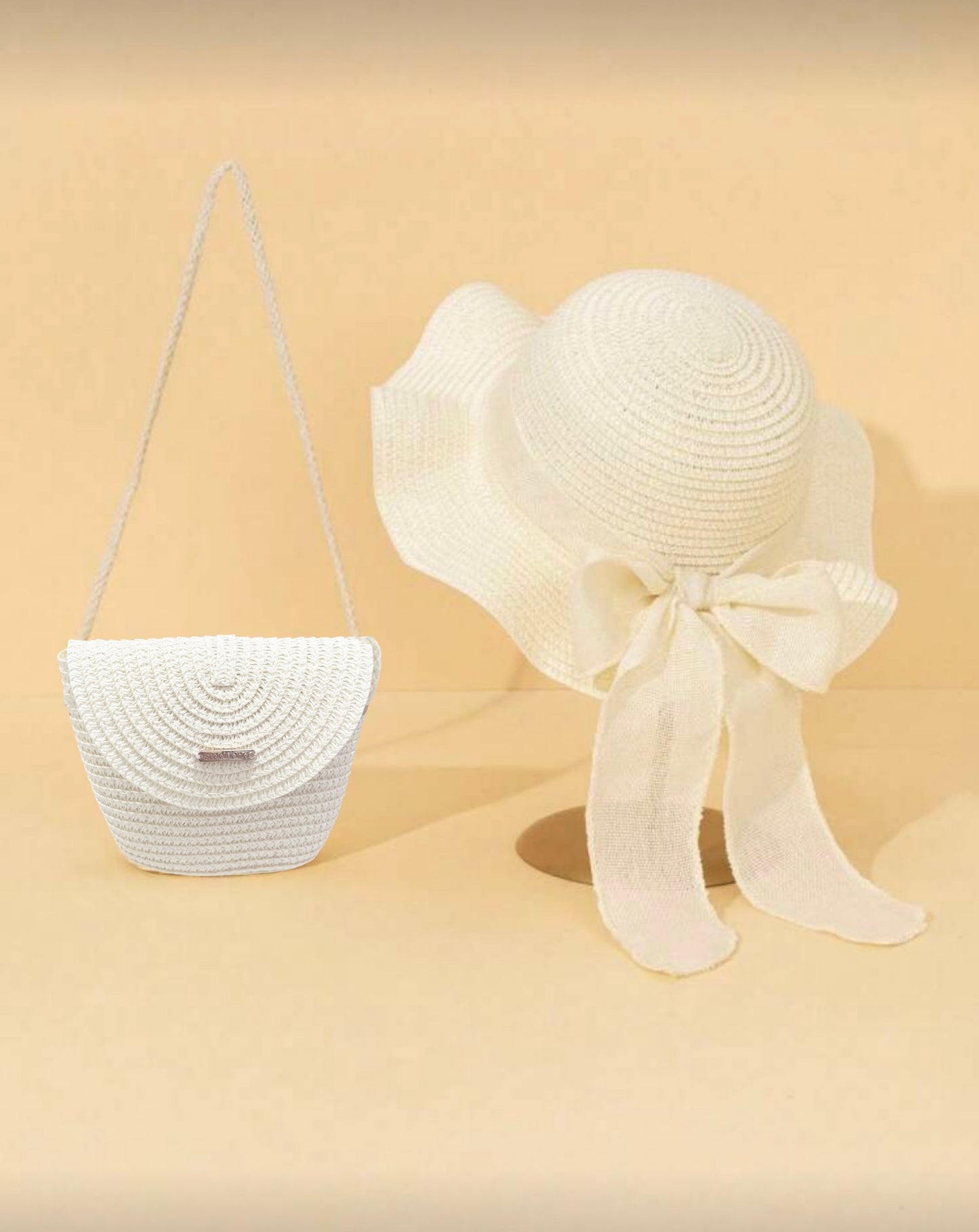 Girls Summer Hat & Bag