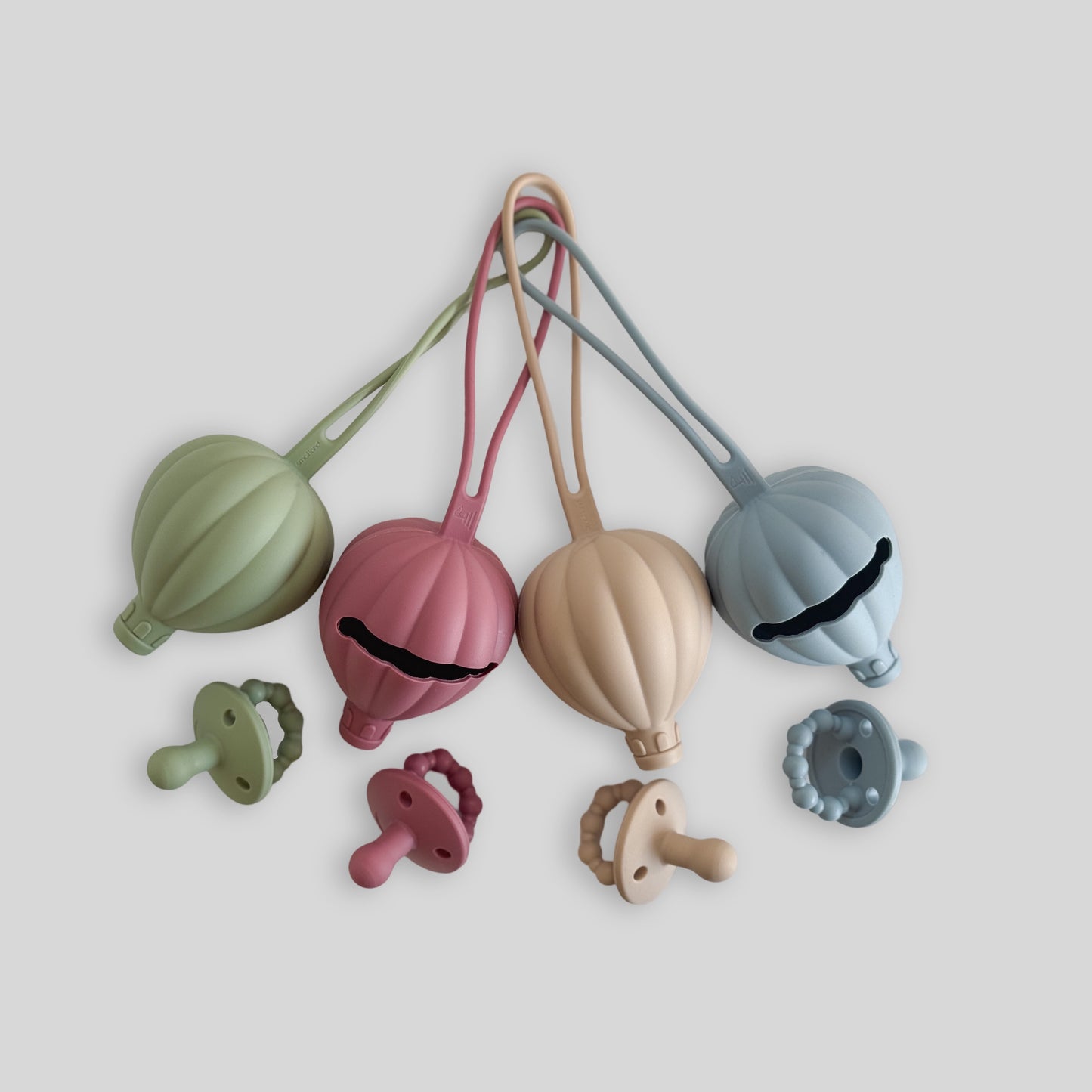 Hot-Air Ballon Dummy Keep Safe Silicone Case + Dummy