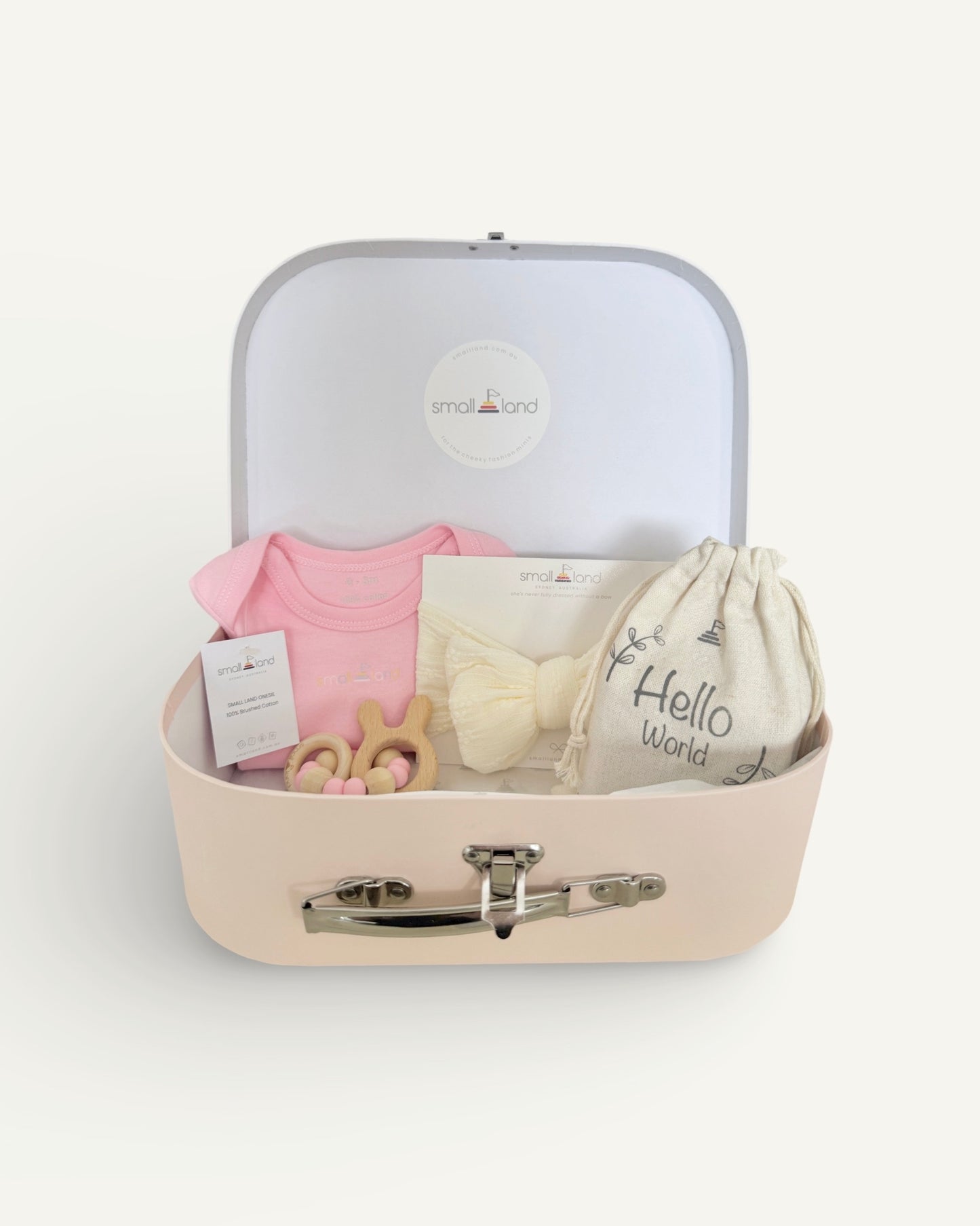 Baby Girl Gift Bundle - Large Suitcase Box