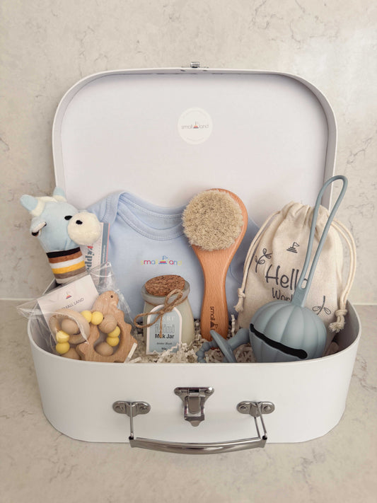 Large Baby Boy Gift Box | Newborn & Baby Shower Gift Australia