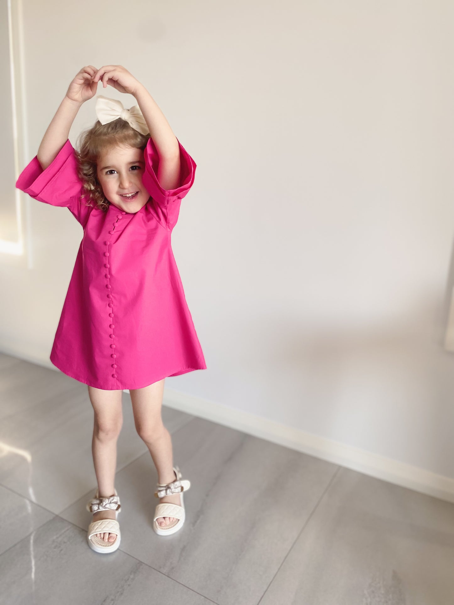 Sienna Raspberry Rose Dress
