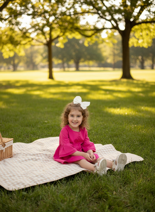 Sienna Raspberry Rose Dress