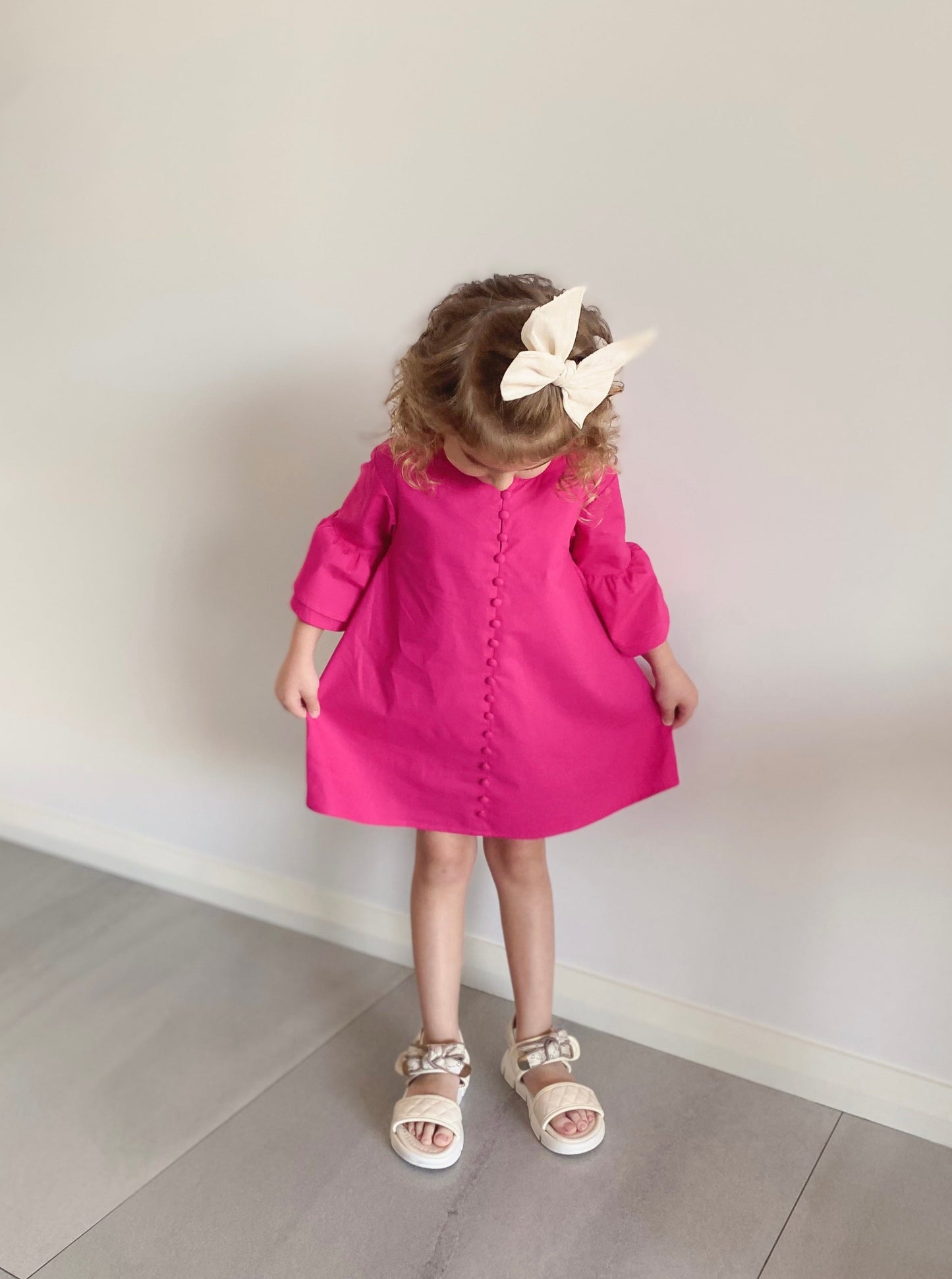 Sienna Raspberry Rose Dress