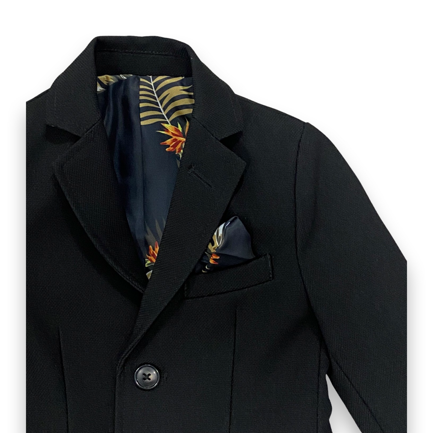 Kingston Blazer - Boys Black Blazer Jacket
