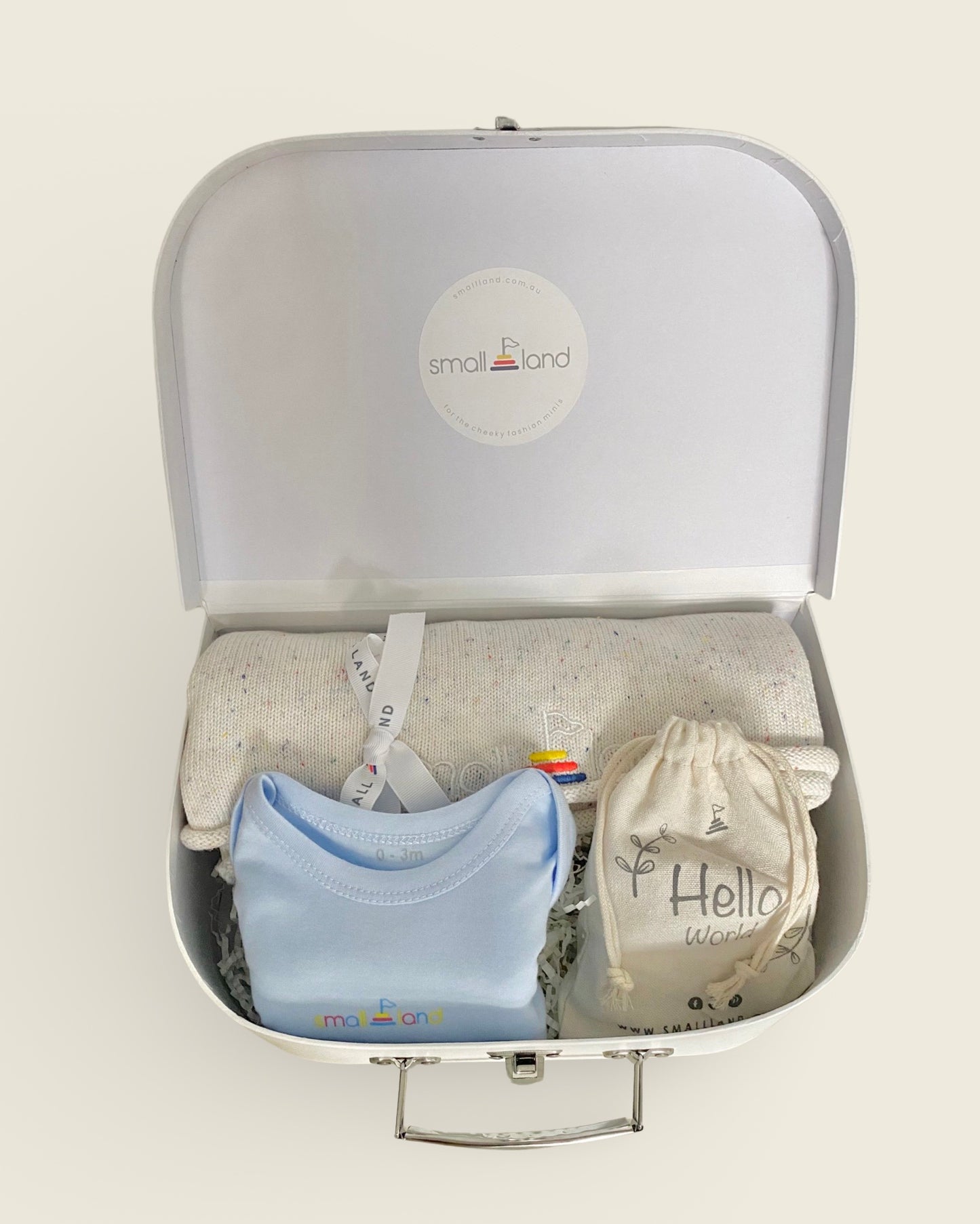 Newborn Baby Boy Gift Bundle - Large Suitcase Box