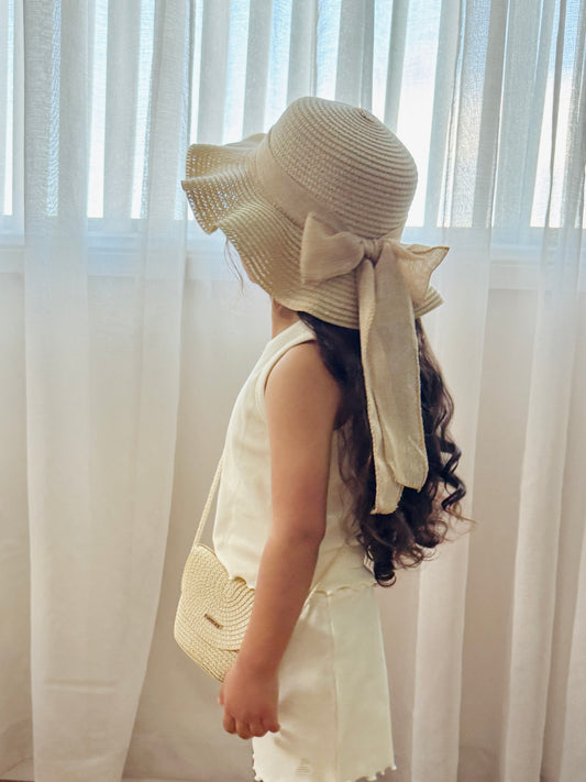 Girls Summer Hat & Bag
