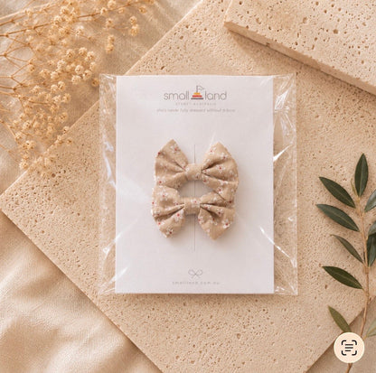 Mini Bow Hair Clip - 2 Pack