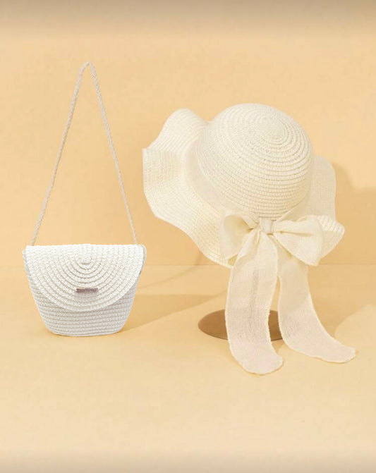 Girls Summer Hat & Bag