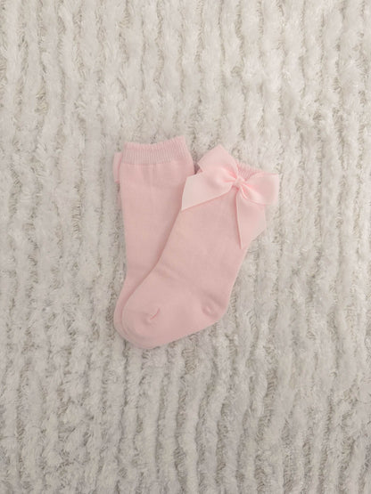 Girls Long Socks with cute bow