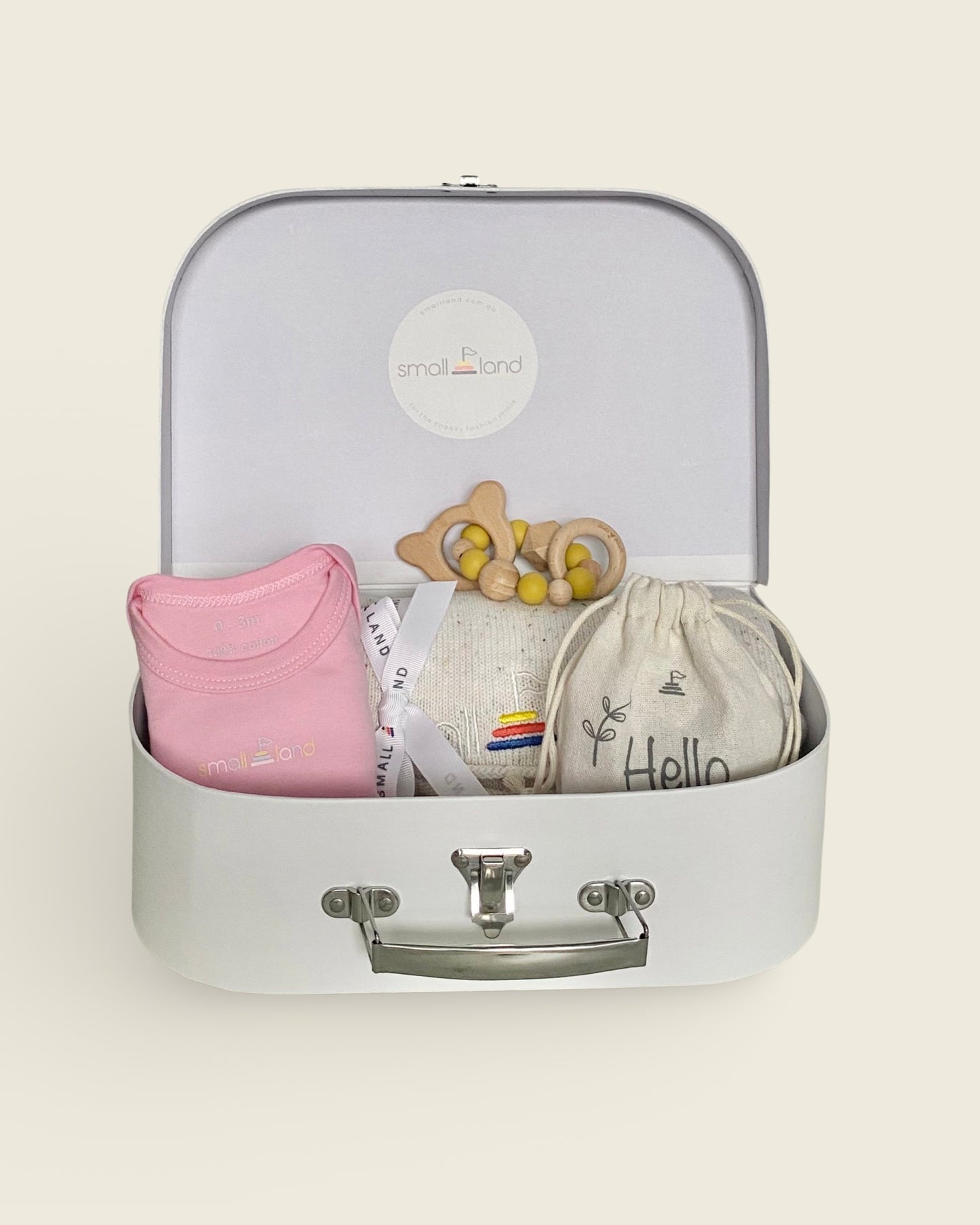 Baby Girl Gift Bundle - Large Suitcase Box