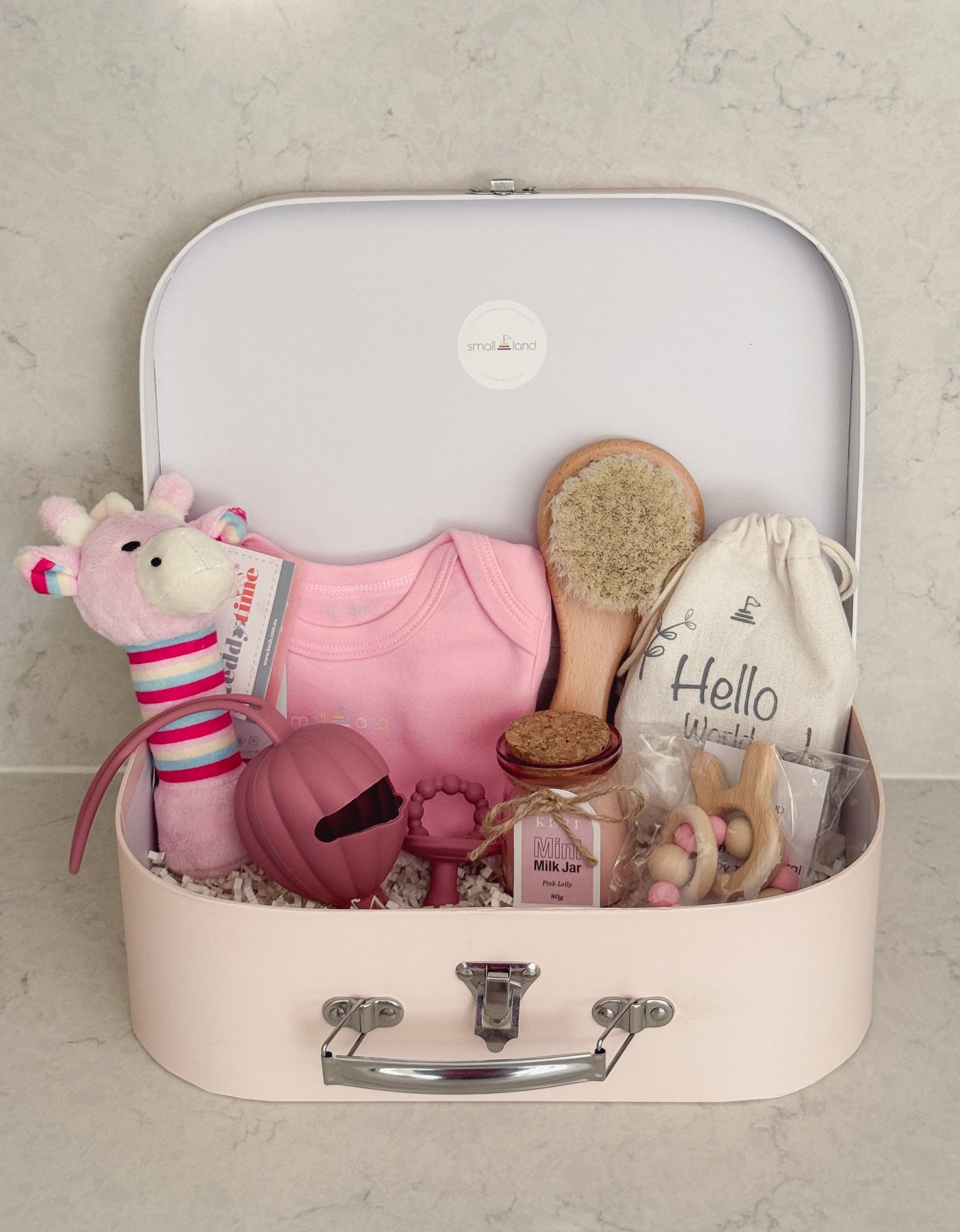 Large Baby Girl Gift Box | Newborn & Baby Shower Gift Australia