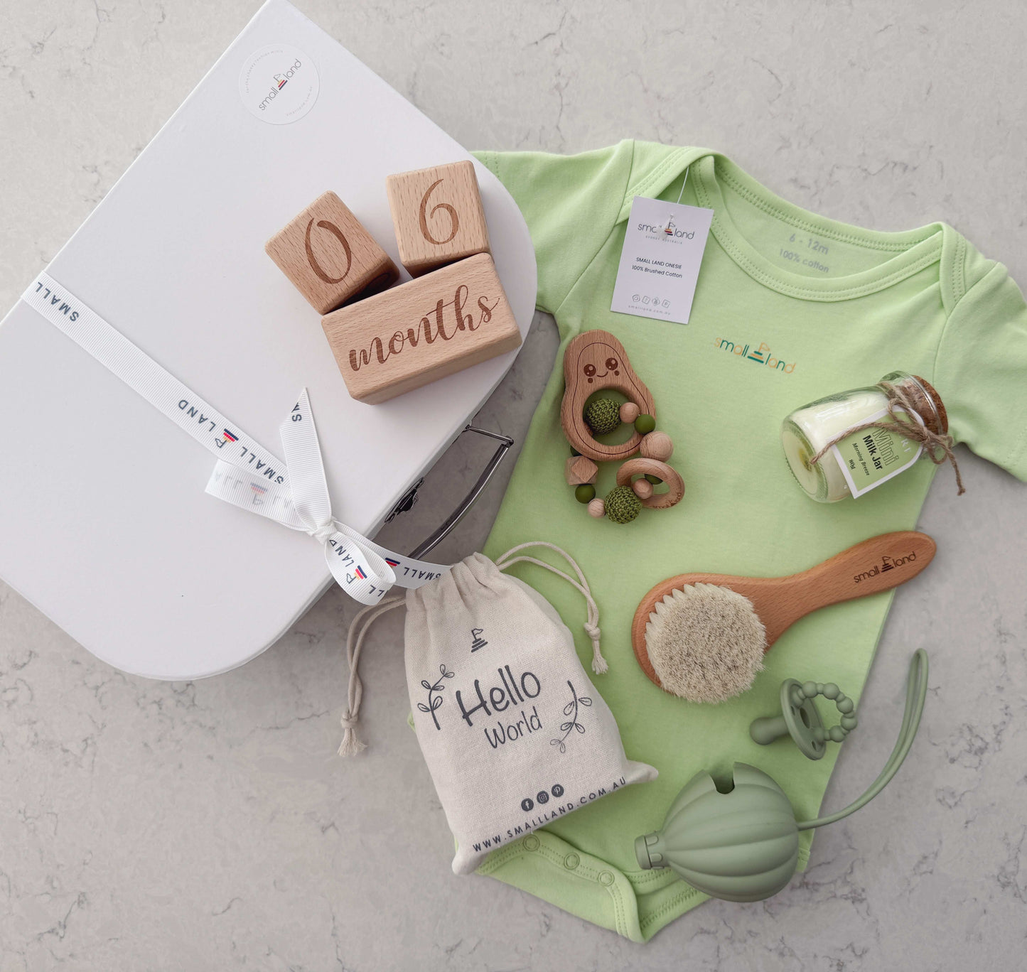 Large Neutral Baby Gift Box | Baby Gift Australia