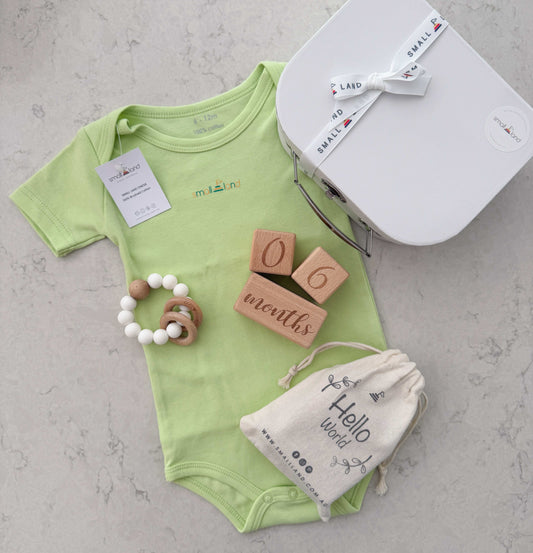 Small Neutral Baby Gift Box | Newborn & Baby Shower Gift Australia