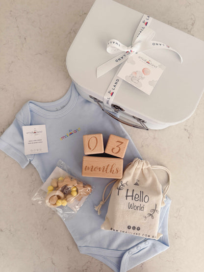 Small Baby Boy Gift Box | Newborn & Baby Shower Gift Australia