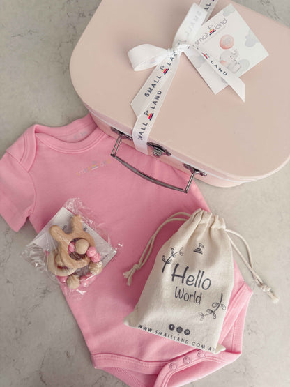 Small Baby Girl Gift Box | Newborn & Baby Shower Gift Australia