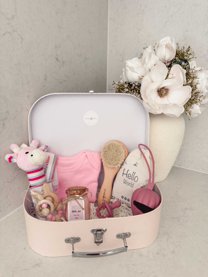 Large Baby Girl Gift Box | Newborn & Baby Shower Gift Australia