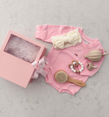 1st Birthday Gift | My First Birthday Deluxe Baby Girl Gift Box