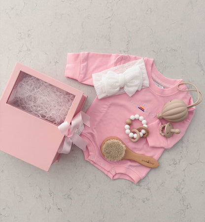 My First Birthday Deluxe Baby Girl Gift Box | 1st Birthday Gift Australia