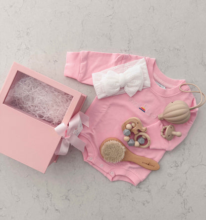 My First Birthday Deluxe Baby Girl Gift Box | 1st Birthday Gift Australia