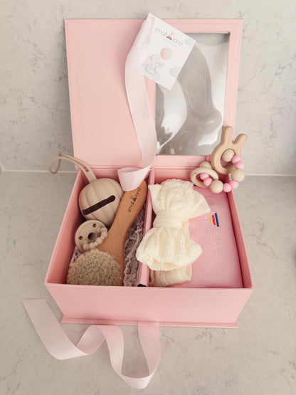 1st Birthday Gift | My First Birthday Deluxe Baby Girl Gift Box