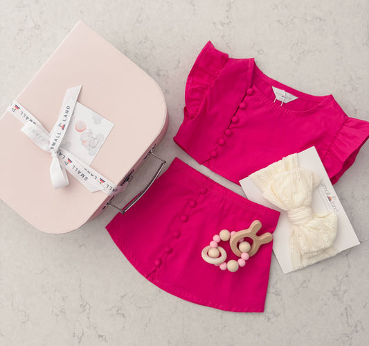 ‘My First Outfit’ Baby Girl Gift Bundle | Baby Shower Gift Australia