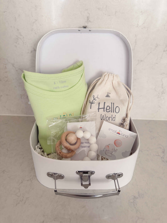 Small Neutral Baby Gift Box | Newborn & Baby Shower Gift Australia