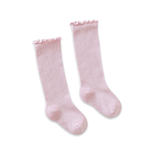 Knee High Frill Lace Socks